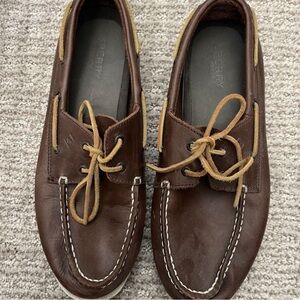 Sperry Men's Dark Brown Boat Shoes